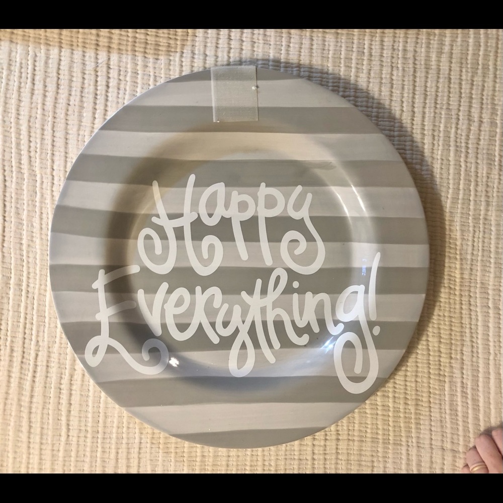 Coton Colors / Happy Everything Large Gray Stripe